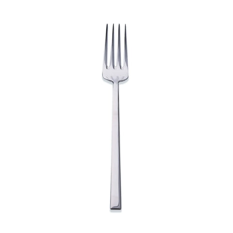 Karaca Flame Stainless Steel Table Fork, 21cm, Silver