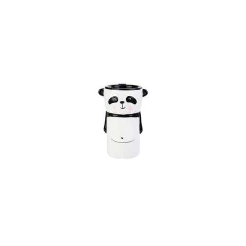 Karaca Animal Panda Stoneware Travel Mug, 656ml, Multi