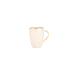 Karaca Retro Glass Mug, 360ml, Beige Gold