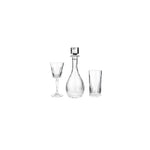 Karaca Verona 25 Piece Glass Set for 12 People, Transparent