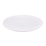 Karaca Swan Opal Glass Dinner Plate, 27cm, White