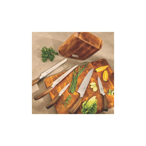 Karaca Kılıç 5 Piece Knife Block Set, Wood