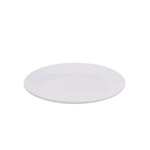 Karaca Swan Opal Glass Side Plate, 19cm, White