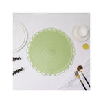 Karaca Sera Woven Placemat, 2 Piece, Green