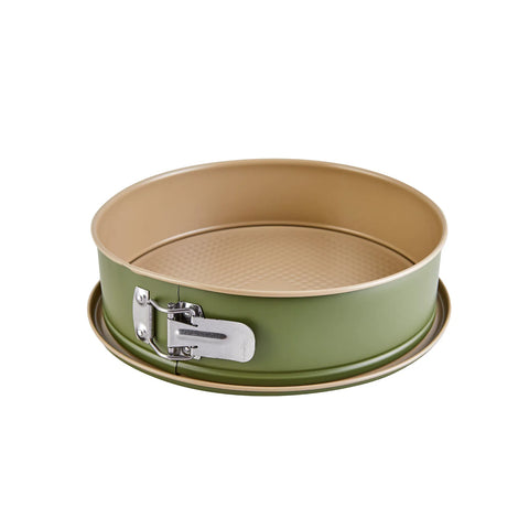 Karaca Jennese Non-Stick Metal Springform Cake Tin, 26cm, Green