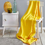 Karaca Home Puffy Blanket, Single, Yellow