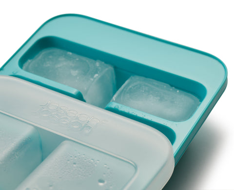 Joseph Joseph Flow Easy-fill Blue Ice-cube Trays, Blue