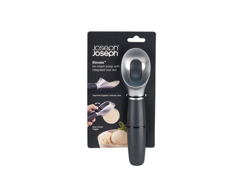 Joseph Joseph Elevate Grey Ice-cream Scoop, Grey Black