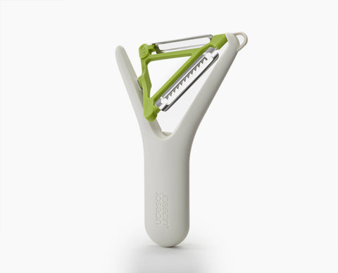 Joseph Joseph Switch 2-in-1 Peeler, White Green