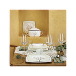 Karaca Fine Pearl Banyan 62-Piece Dinner Set for 12 People, Multi