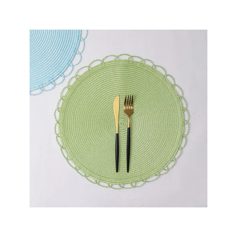 Karaca Sera Woven Placemat, 2 Piece, Green