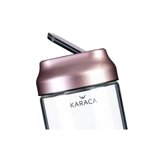 Karaca Dimple Storage Container, Small, Rose Gold