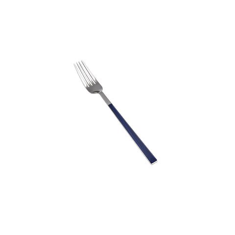 Karaca Salzburg Stainless Steel Table Fork, 21cm, Indigo Silver