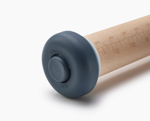 Joseph Joseph Rolling Pin, Wood Blue