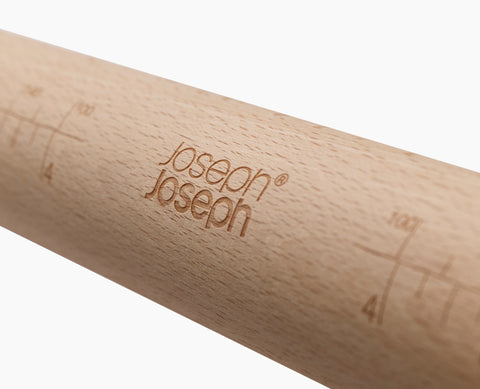 Joseph Joseph Rolling Pin, Wood Blue