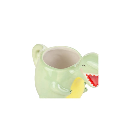 Karaca Animal Dinosaur Stoneware Mug, 477ml, Multi