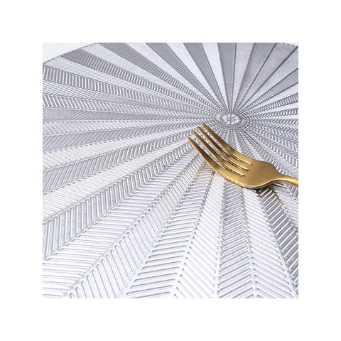 Karaca Sera Placemat, 38cm, Silver