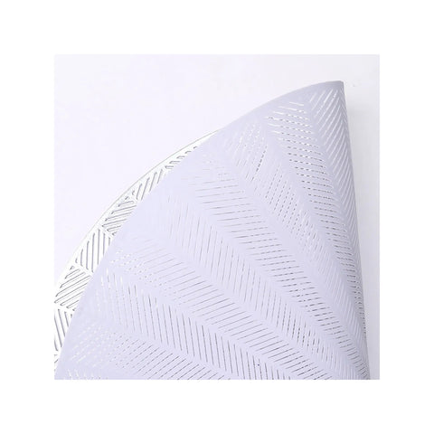 Karaca Sera Placemat, 38cm, Silver