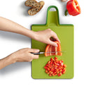 Joseph Joseph Chop2Pot Plus Folding Chopping Board, Green