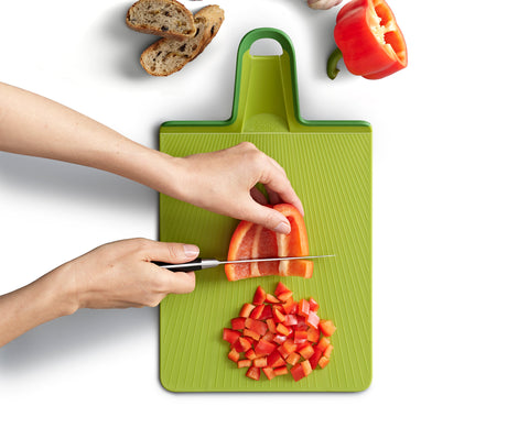 Joseph Joseph Chop2Pot Plus Folding Chopping Board, Green