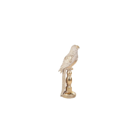 Karaca Nova Parrot Decorative Trinket, 11cmx28.5cm, Gold