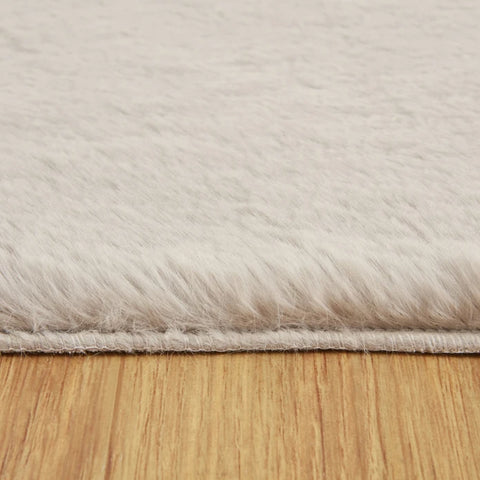 Kasmir Rugs 7/24 Cosy Premium Faux Fur Rug, 100cmx150cm, Gray