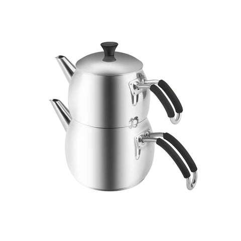 Karaca Iklim Mini Size Teapot, Silver