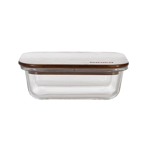 Karaca Karya Acacia Storage Container, 650ml, Clear