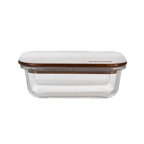 Karaca Karya Acacia Storage Container, 400ml, Clear