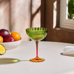 Karaca Dolce Martini and Ice Cream Glass, 210ml, Green