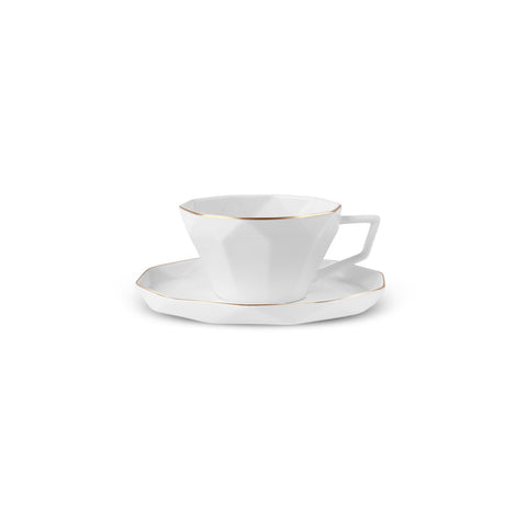 Karaca Evona Tea Cup for 2 People, White