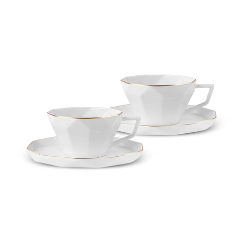 Karaca Evona Tea Cup for 2 People, White