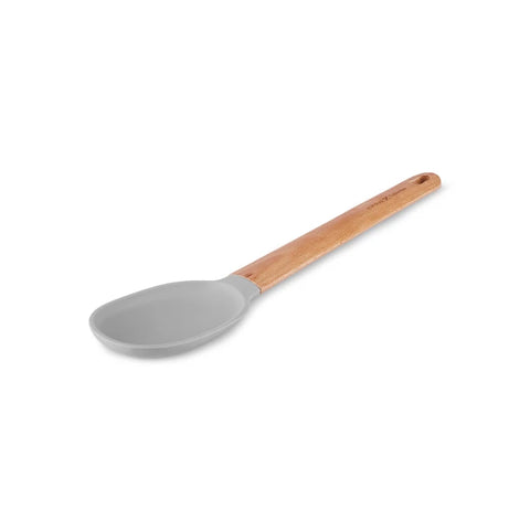 Karaca x Refika Wooden Handle Silicone Serving Spoon, Gray