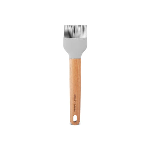 Karaca x Refika Wooden Handle Silicone Brush, Gray