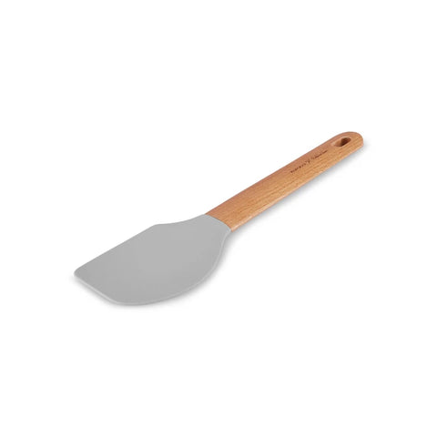 Karaca x Refika Wooden Handle Silicone Spatula, Gray