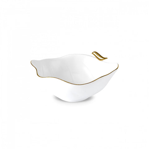 Karaca X Müge Anlı Bone China Bowl, Gold White