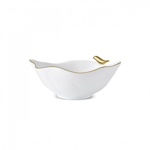 Karaca X Müge Anlı Bone China Bowl, Gold White