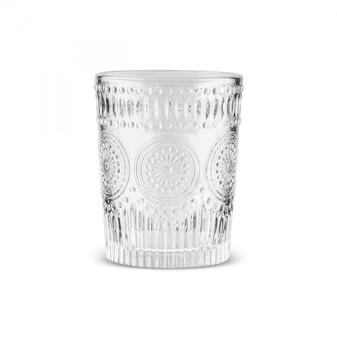 Karaca Sunflower Norim Tumbler Glass, 274ml, Clear