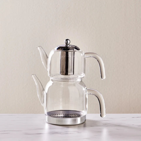 Karaca Panora Family-Size Glass Teapot