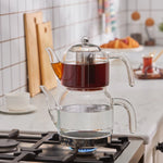 Karaca Panora Family-Size Glass Teapot