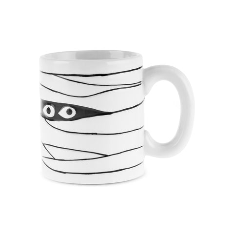 Karaca Halloween Mumie Ceramic Mug, 450ml, Multicolour