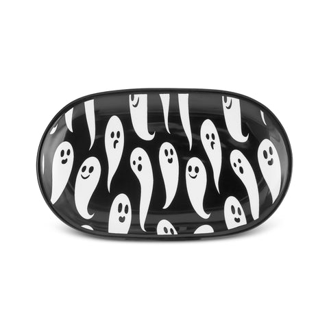 Karaca Halloween Ghosts Party Ceramic Serving Platter, 15cm, Multicolour