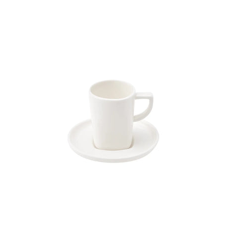 Karaca Teta Porcelain Espresso Turkish Coffee Cup, 90ml, White