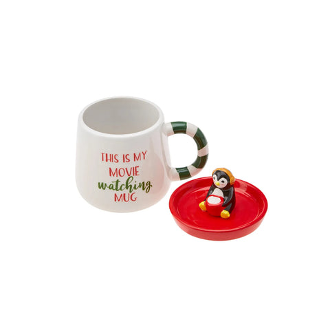 Karaca New Year Christmas Movie Ceramic Mug, 500ml, Multi