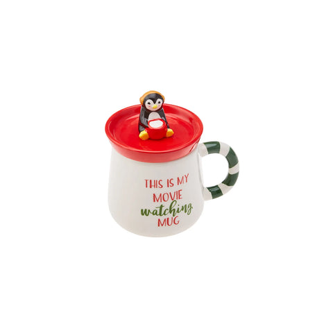 Karaca New Year Christmas Movie Ceramic Mug, 500ml, Multi