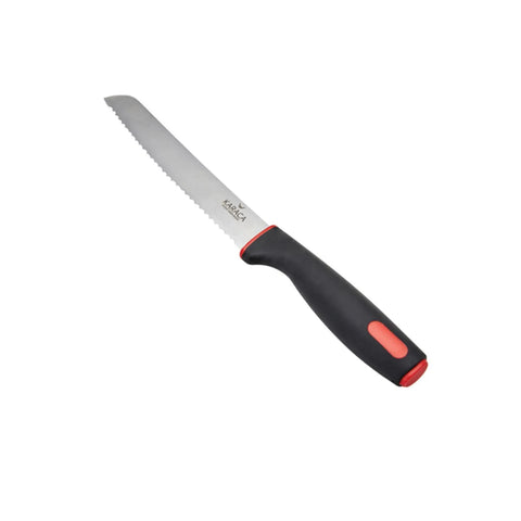 Karaca Elvis Bread Knife, 20cm, Black Orange