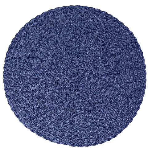 Karaca Sera Placemat, 2 Piece, 38cm, Blue