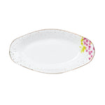 Karaca Istanbul Collection Erguvan Porcelain Serving Platter, 31cm, Multi