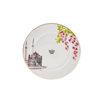 Karaca Istanbul Collection Erguvan Ortaköy Porcelain Side Plate, 19cm, Multi