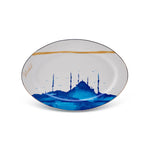 Karaca Istanbul Collection Peninsula Porcelain Serving Platter, 30cm, Multi